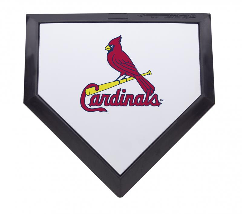 St Louis Cardinals Official Full Size Home Plate by Schutt Sports